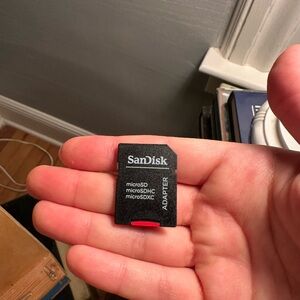 SanDisk Black microSD Adapter